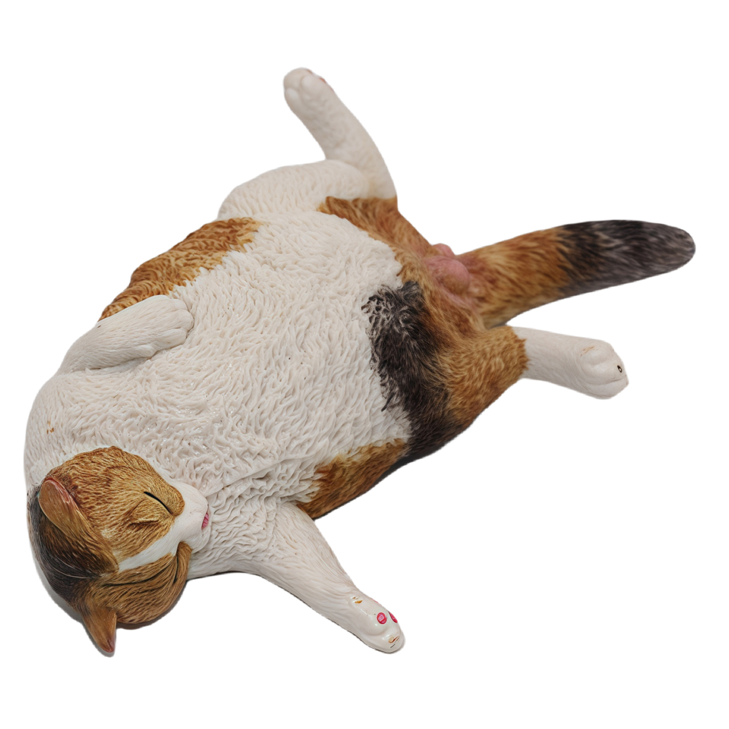 Фигурка Детское Время Толстый кот (спит на спине) - фото 2