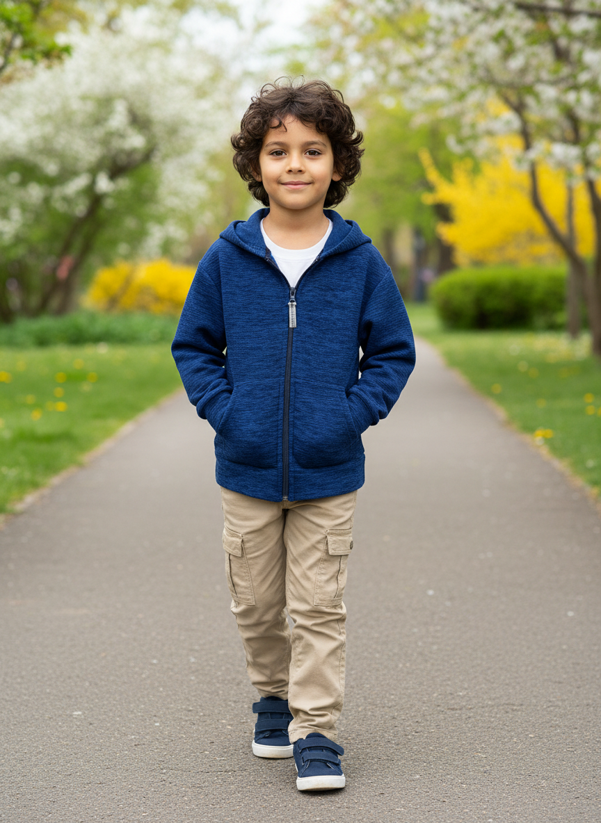 Толстовка Утенок 601кт василек - фото 2