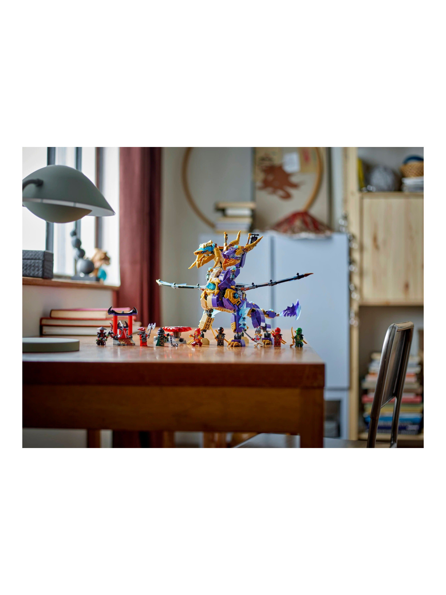 Конструктор LEGO NINJAGO Архидракон Фокуса 869 дет. - фото 6