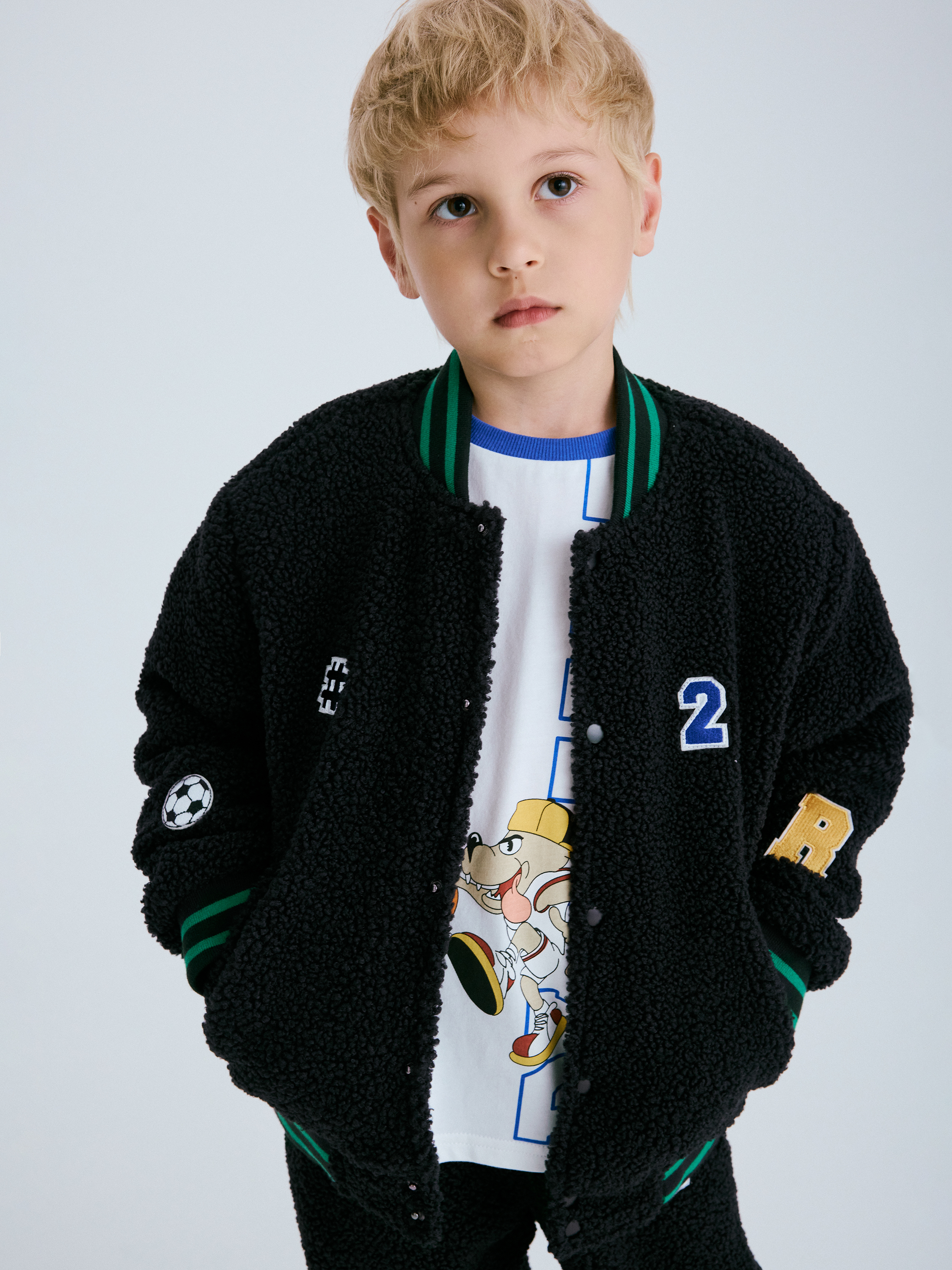 Бомбер Futurino Fashion W26FF-1BO03kb-D6 - фото 1