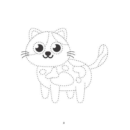 Книга Феникс Котики. Обведи и раскрась: книжка-раскраска