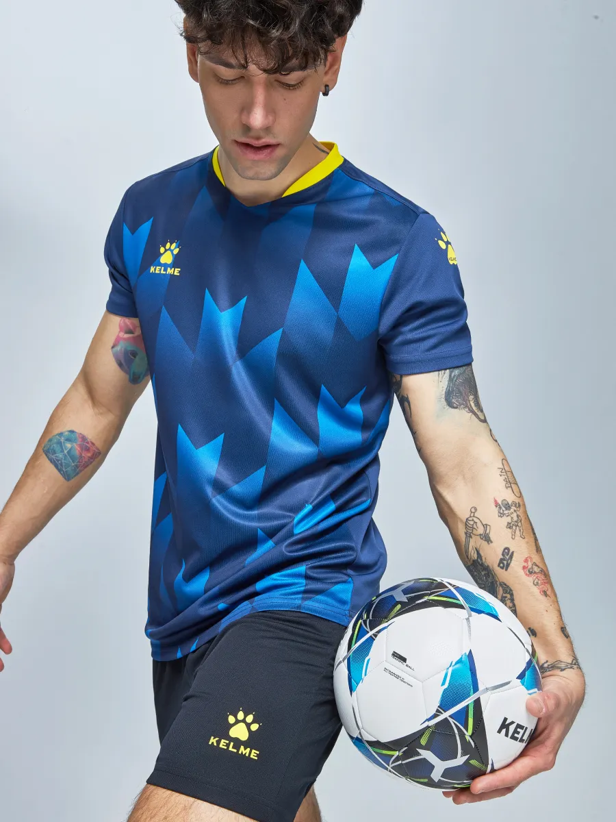 Спортивный мяч KELME Leather Football футбольный 22.29 см - фото 11