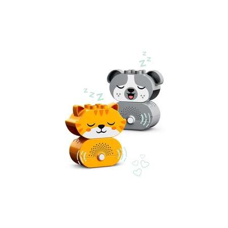 Конструктор LEGO DUPLO My First Puppy and Kitten блочный