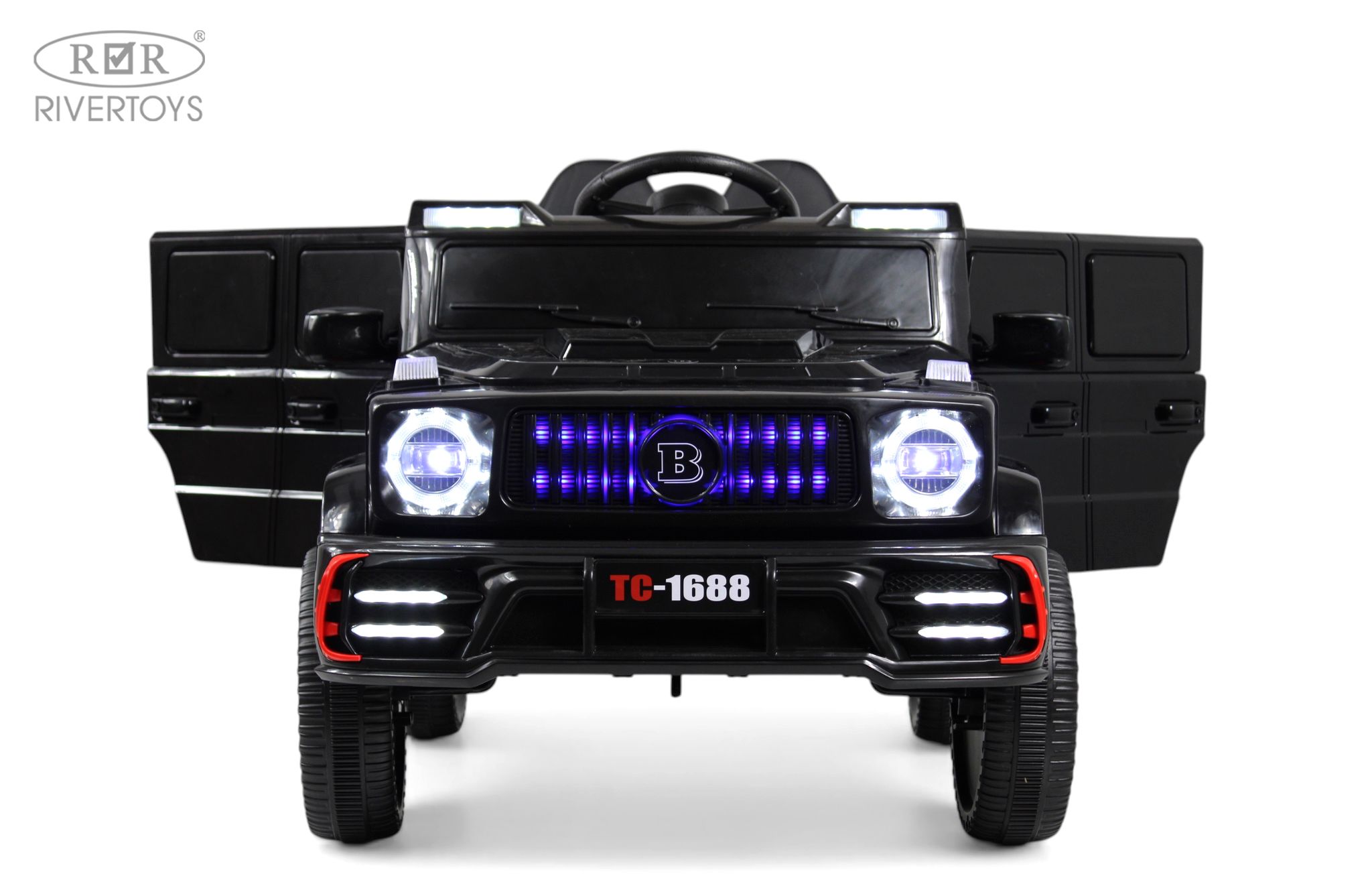 Электромобиль RIVERTOYS Mercedes Z111VO-BLACK С пультом ДУ - фото 10