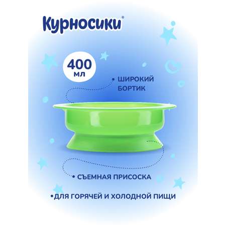Набор посуды Курносики 4 шт.