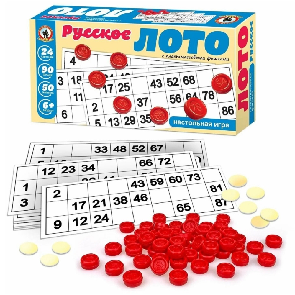 Настольная игра Русский стиль Лото - фото 1