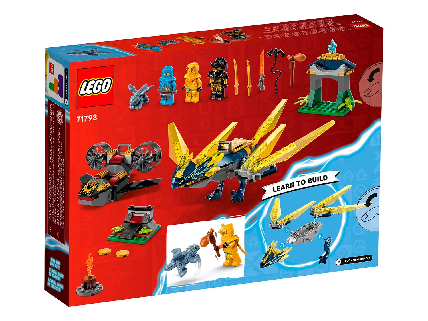 Конструктор LEGO NINJAGO 71798 142 дет. - фото 2
