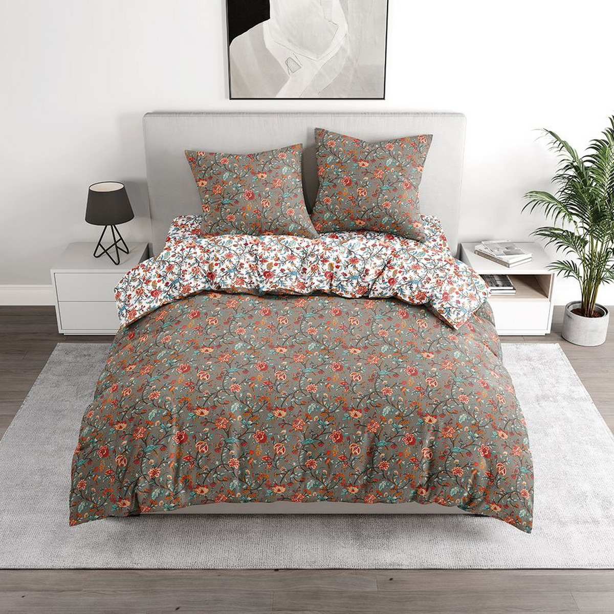 Комплект постельного белья BRAVO Лиода семейный 5 предм. - фото 18