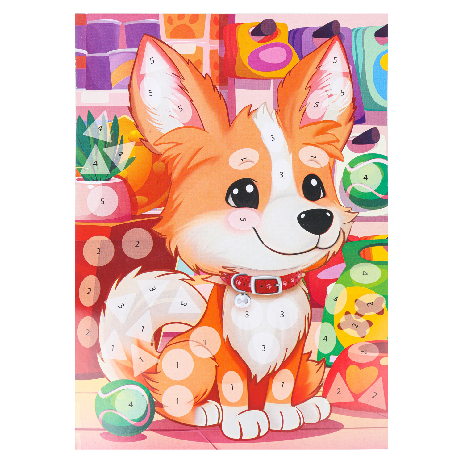 Картина по номерам Multiart Корги - фото 3