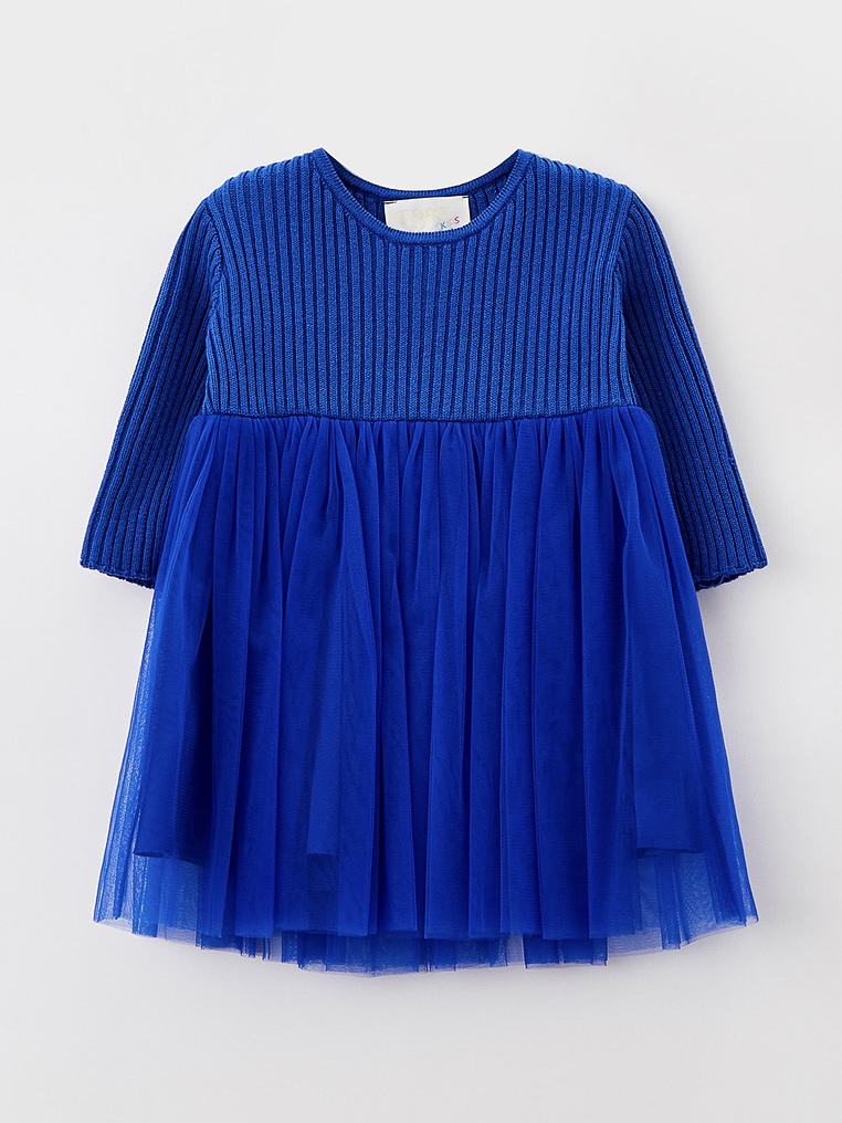 Платье FORS kids ДПЛ3-синий - фото 2