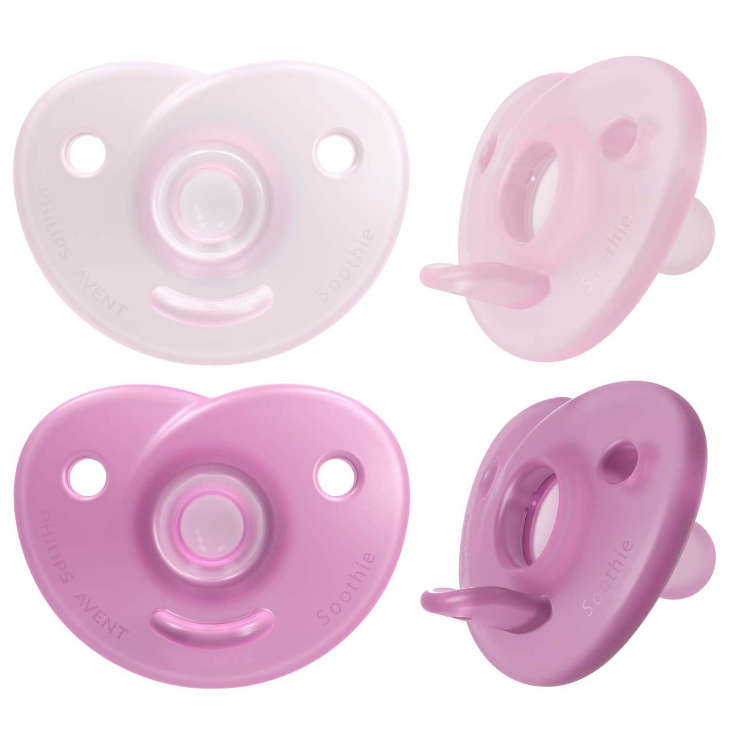 Пустышка Philips Avent силикон ортодонтическая от 0 мес. 2 шт. - фото 1