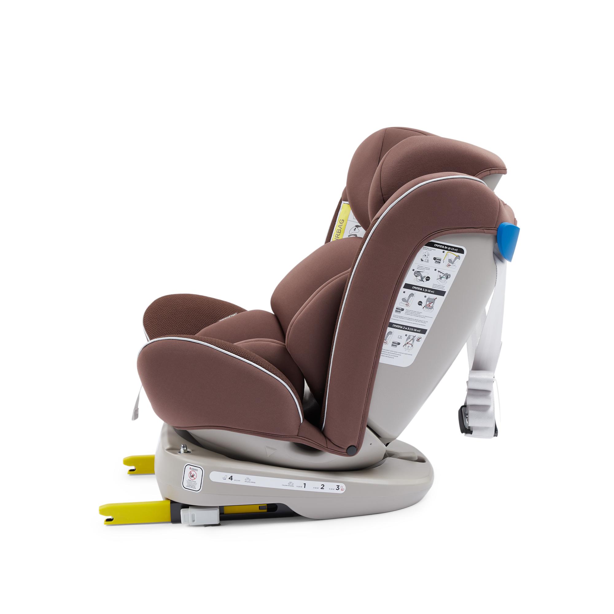 Автокресло Happy Baby Isofix 0+/1/2/3 (0-36 кг) - фото 5