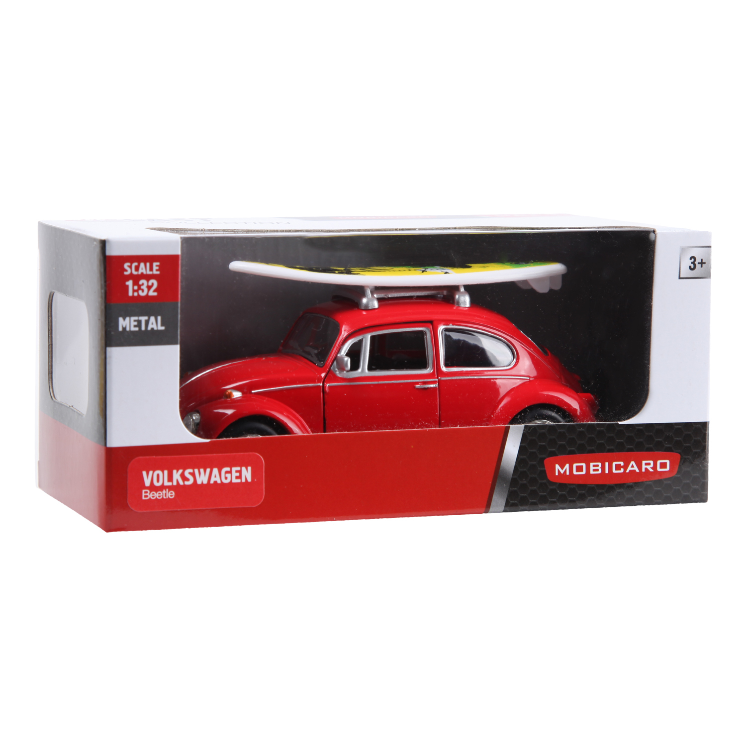 Автомобиль Mobicaro Volkswagen Beetle 1967 1:32 в ассортименте 544017SB - фото 8