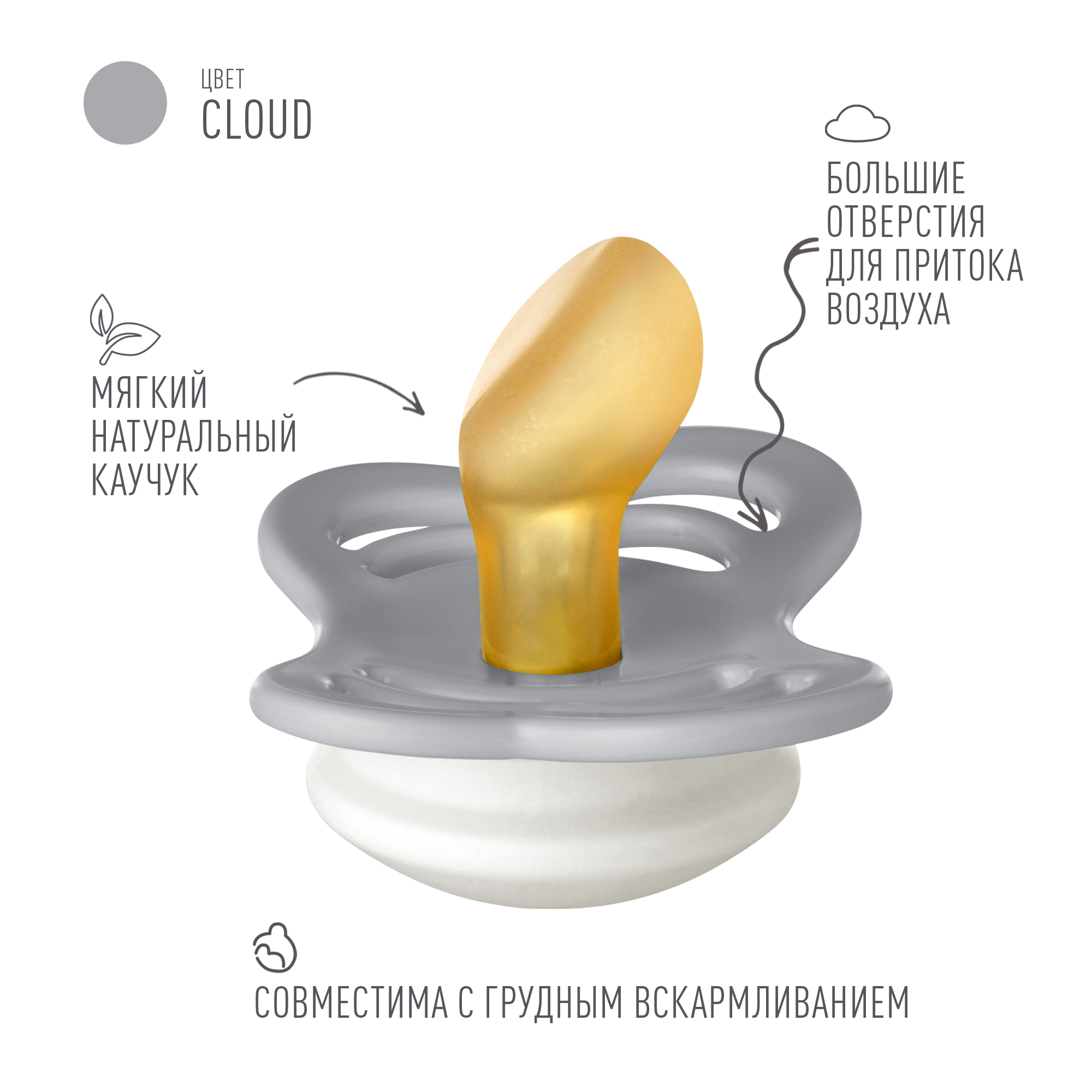 Пустышка BIBS от 0 мес. - фото 2