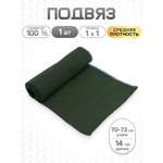 Подвяз трикотажный Айрис средней плотности 1*1 14х70 см