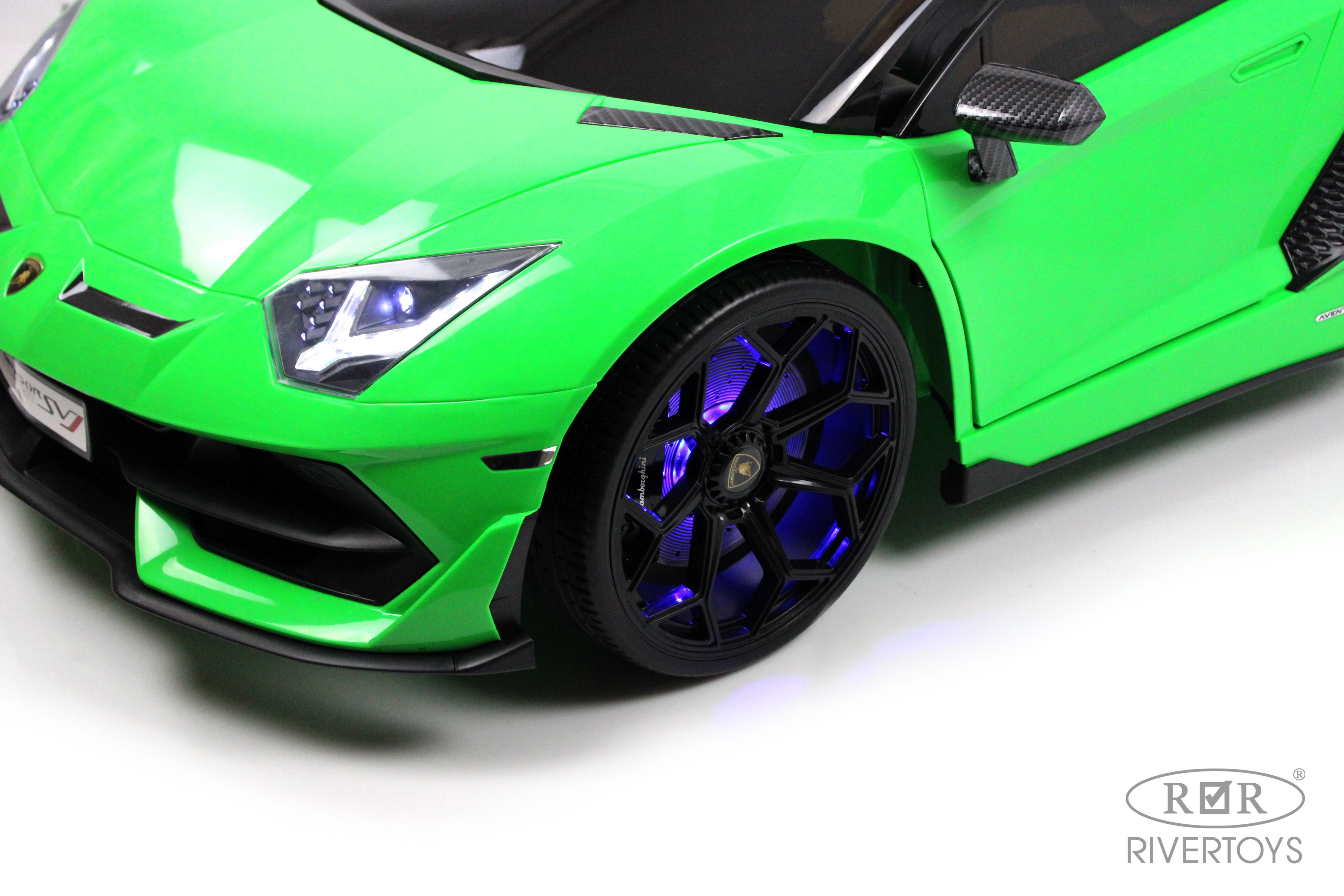 Электромобиль RIVERTOYS A111MP-GREEN С пультом ДУ - фото 18