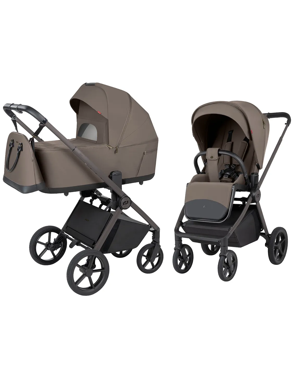 Коляска 2в1 Carrello Ultra F CRL-6556 коричневый - фото 2