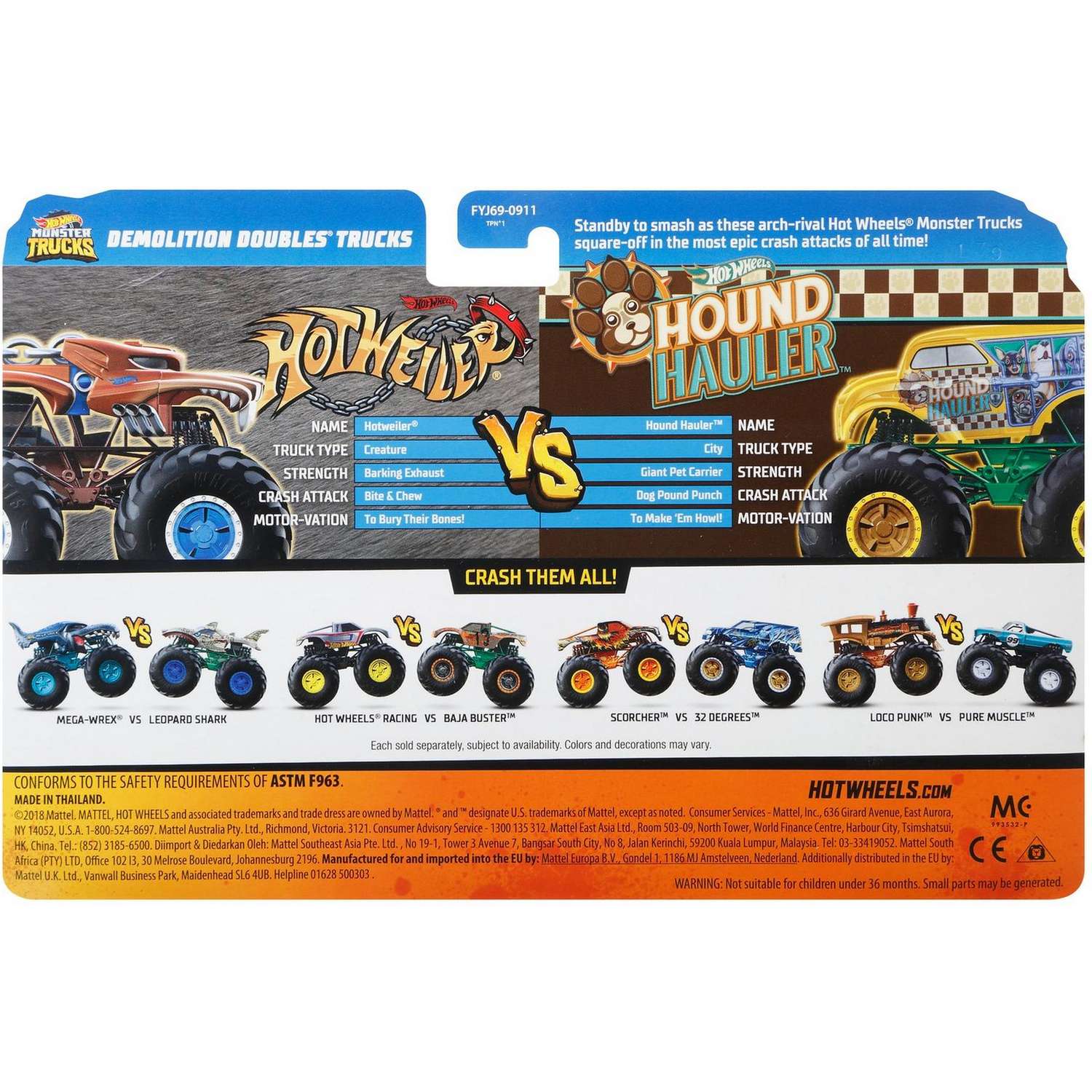 Игровой набор Hot Wheels Взаимное уничтожение в ассортименте FYJ64 - фото 36