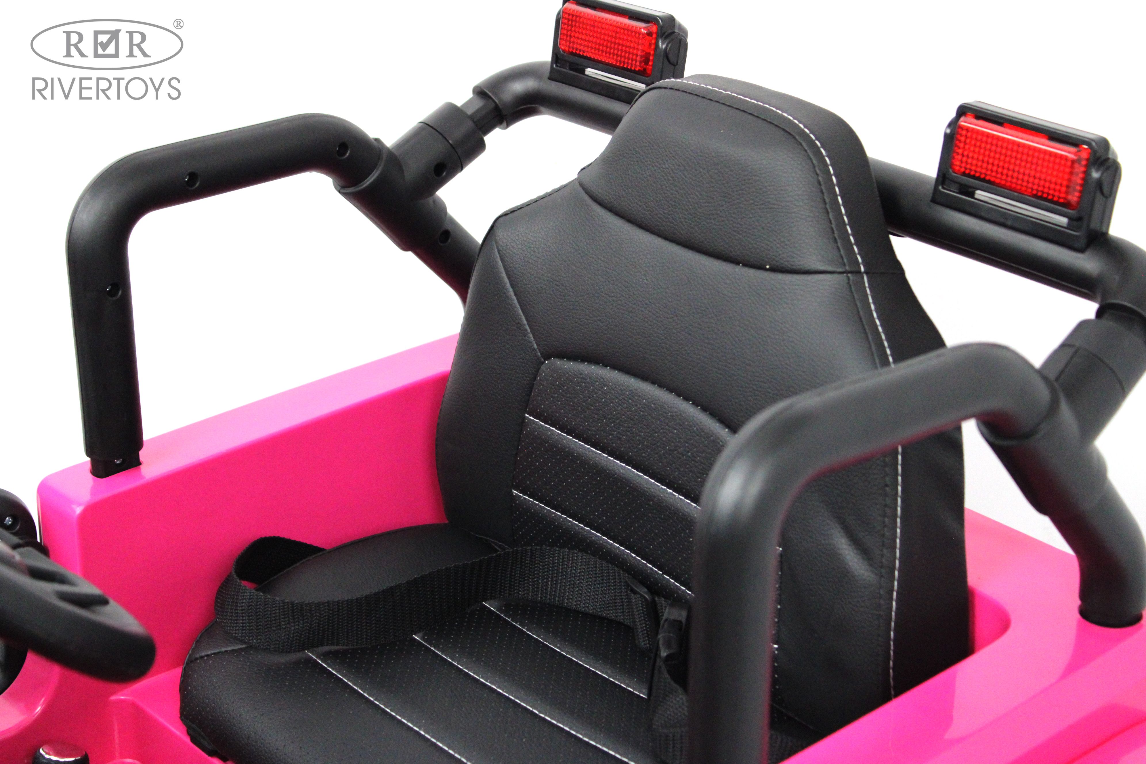 Электромобиль RIVERTOYS T222TT-4WD-PINK С пультом ДУ - фото 22
