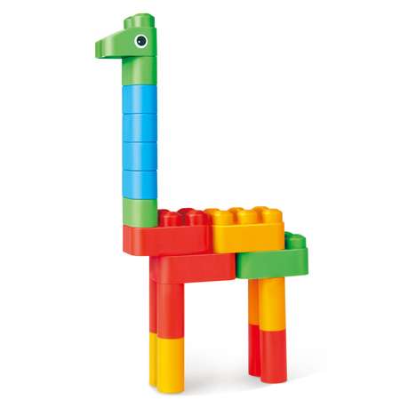 Конструктор Hape Царство животных блочный