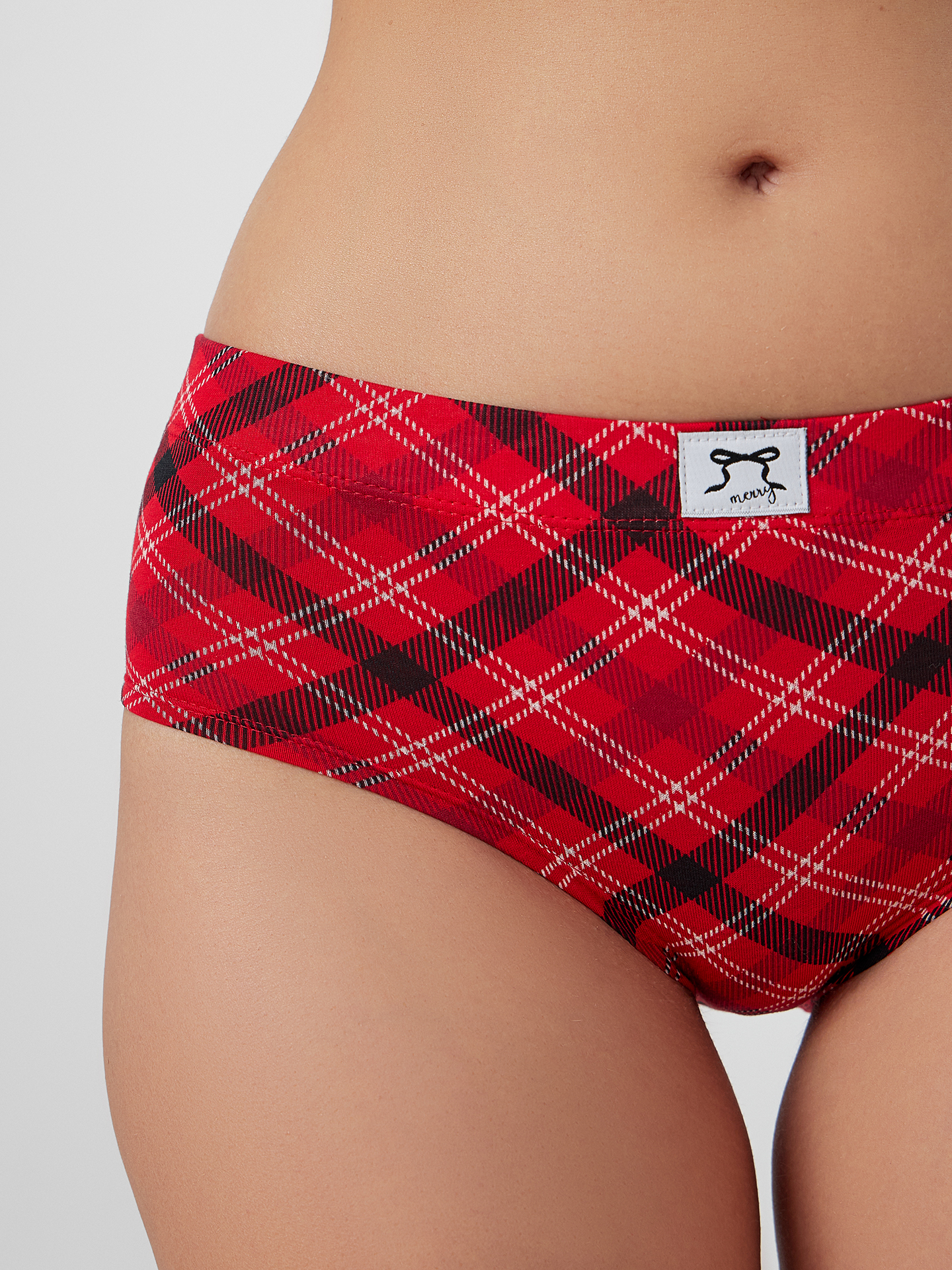 Трусы 3 шт Mark Formelle (Марк Формэль) 412607-3/красная клетка - фото 3