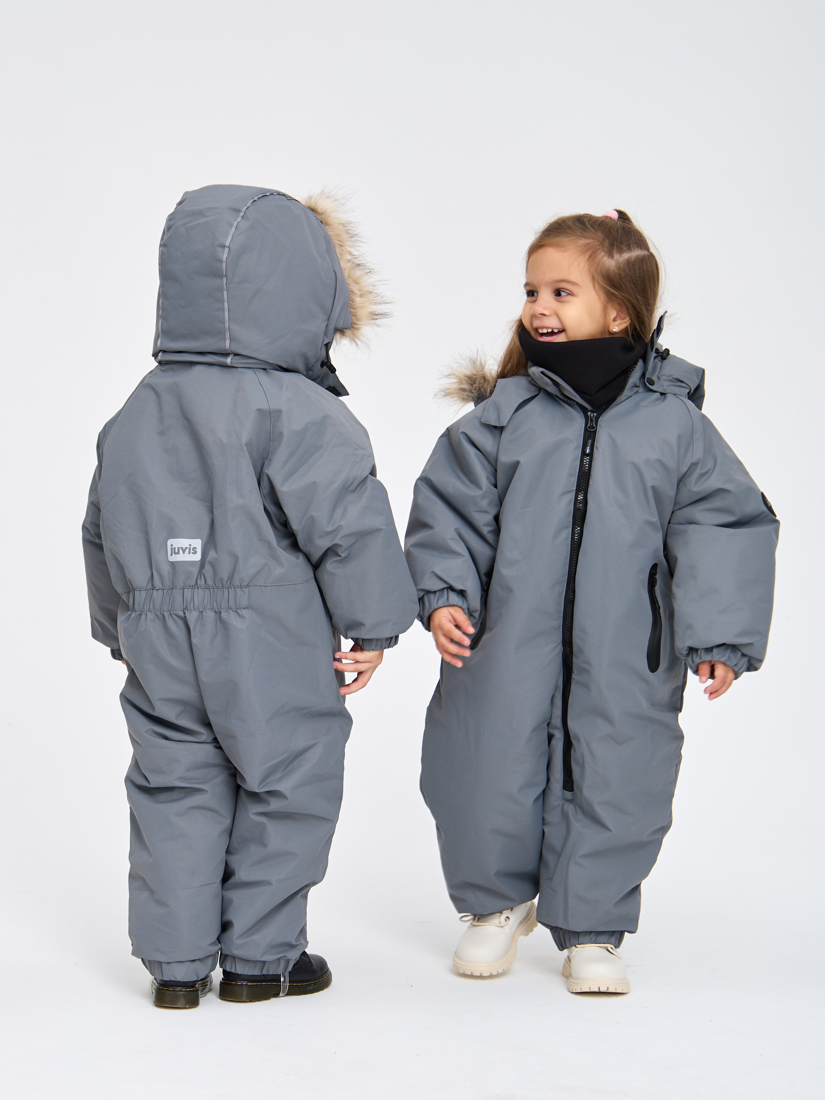 Комбинезон Лапушка 7037 серый - фото 33