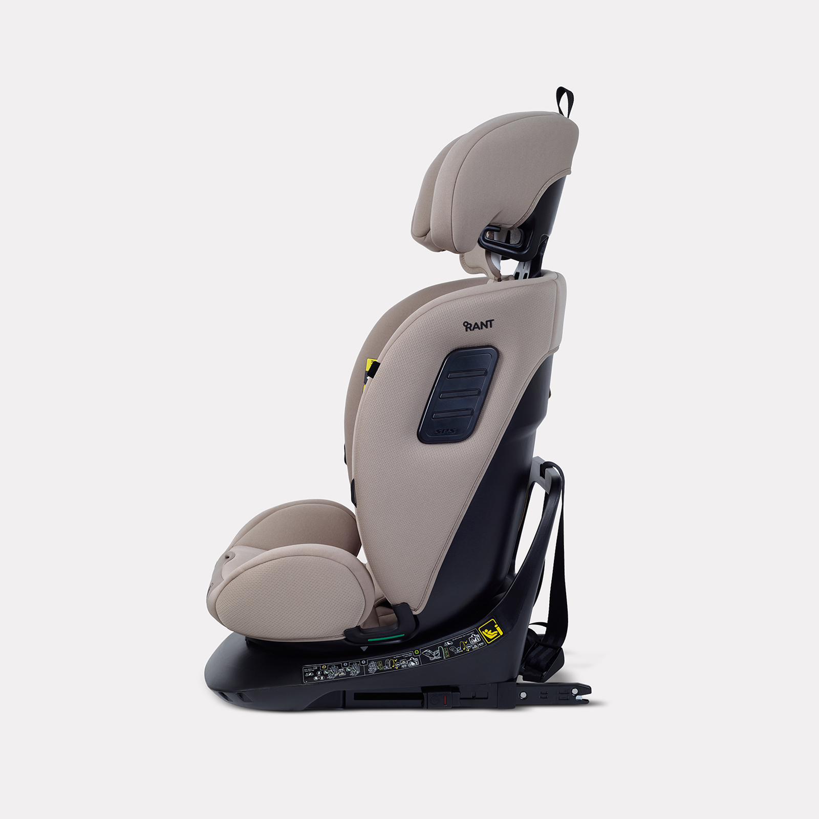 Автокресло Rant Skyline isofix Isofix 0+/1/2/3 (0-36 кг) бежевый - фото 8