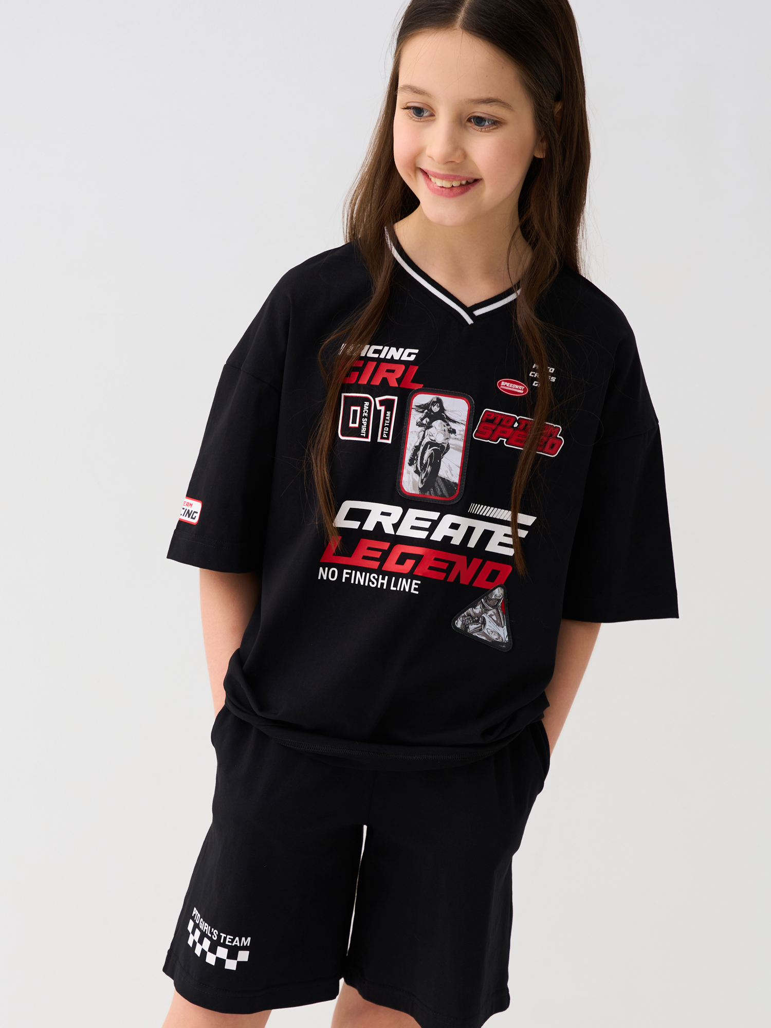 Футболка и шорты PlayToday 12621528 - фото 1