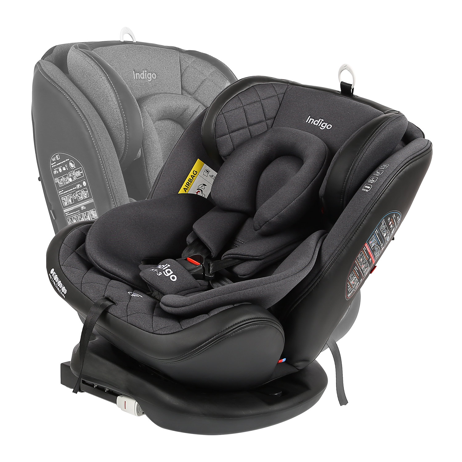 Автокресло Indigo Aero Isofix 0+/1/2/3 (0-36 кг) - фото 14