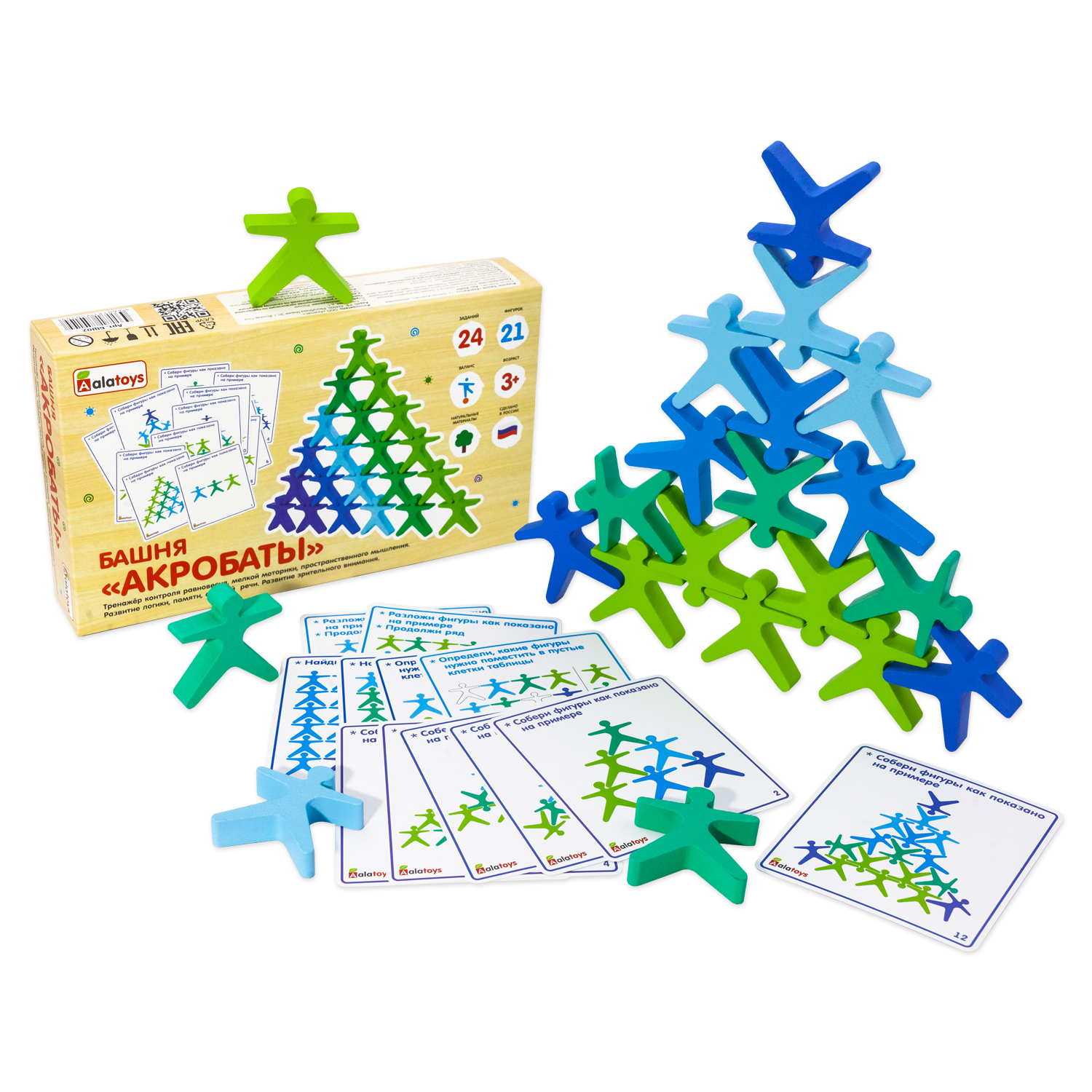 Игрушка Alatoys Акробаты в ассортименте - фото 7