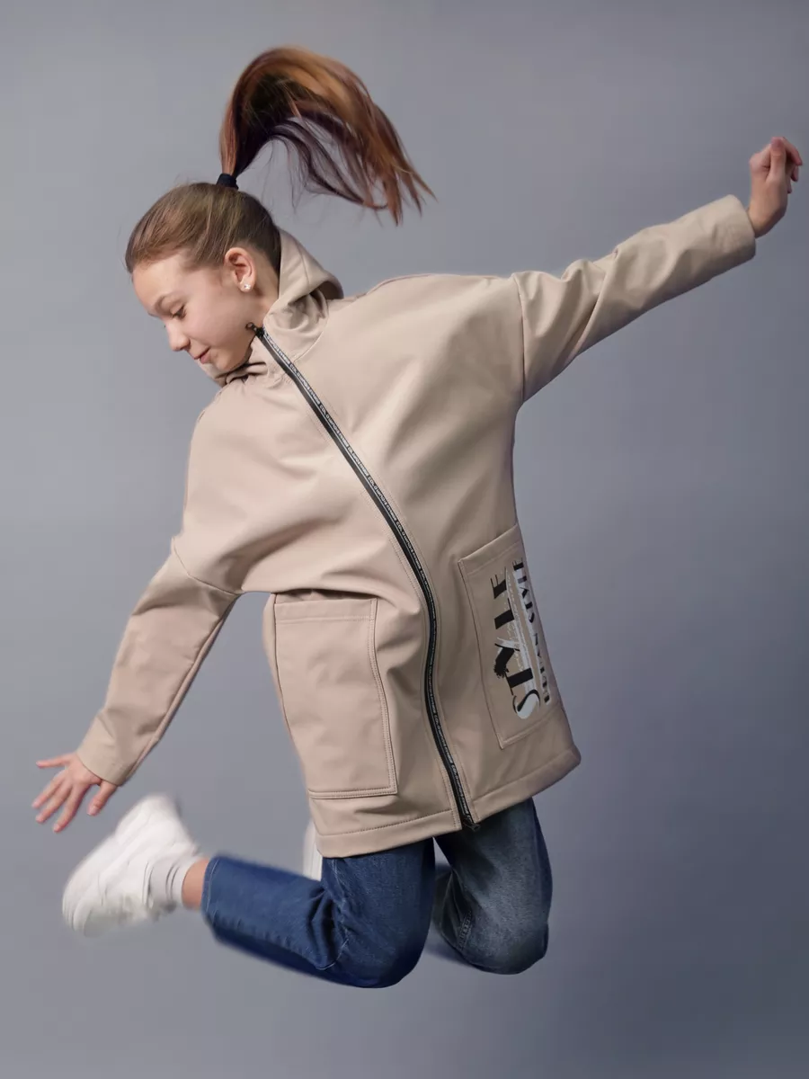 Ветровка Аврора 1077-Д/бежевый - фото 2