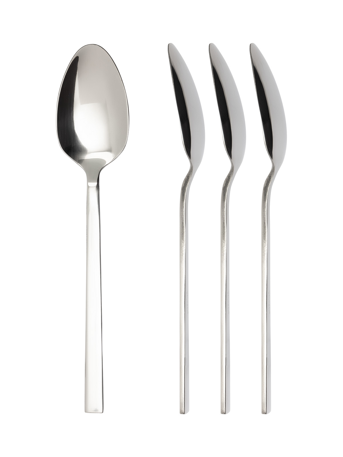 Набор столовых приборов DeNASTIA на четыре персоны Хром нержавеющая сталь CU00015 - фото 6