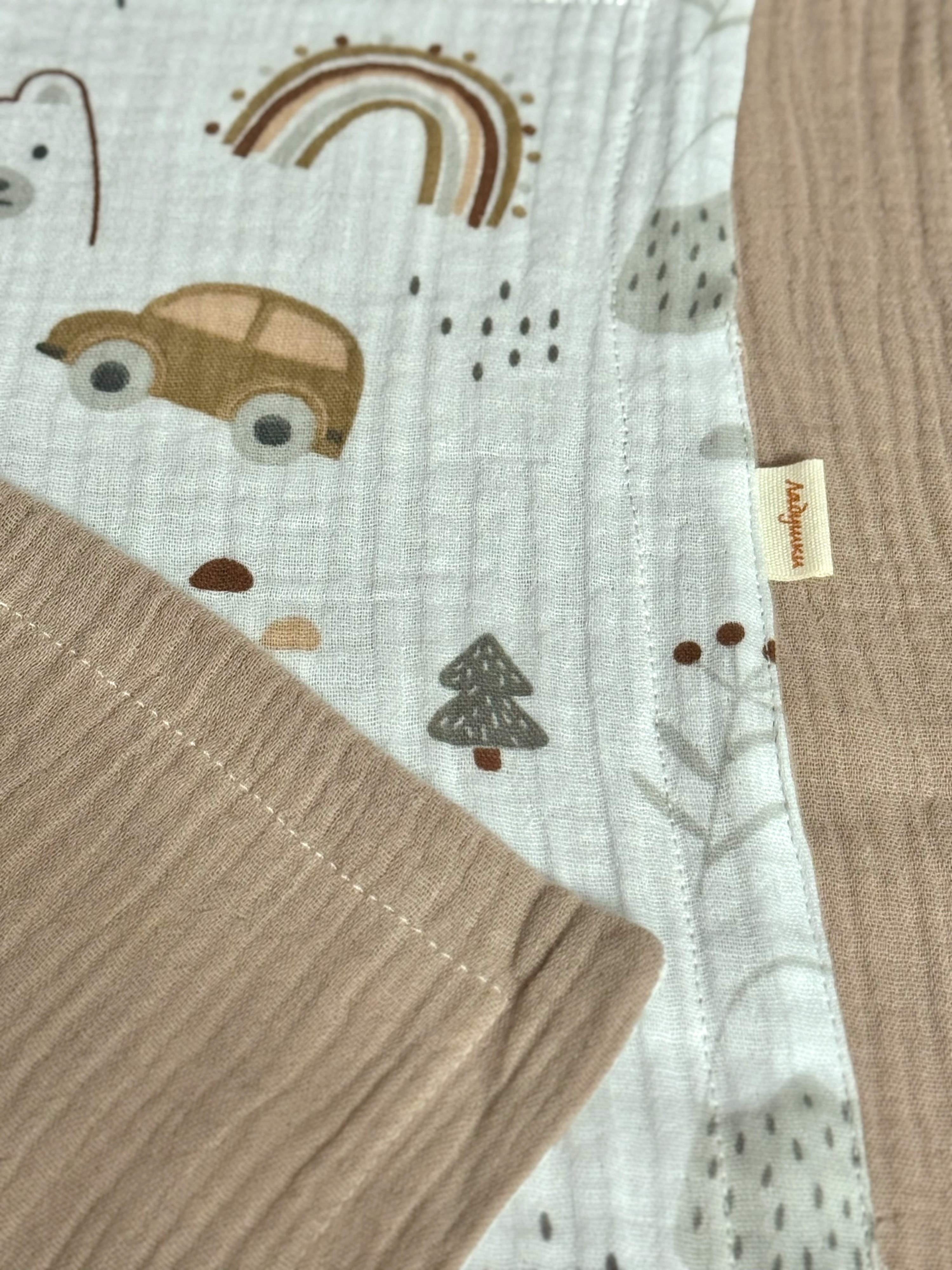 Плед Ладушки муслиновый 95 x 125 см муслин - фото 6