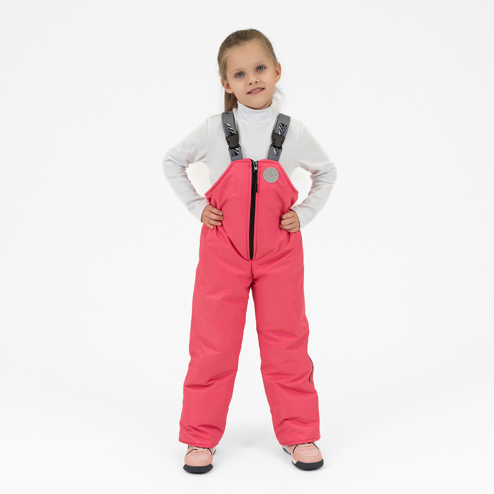 Полукомбинезон Arctic kids 60-015 розовый - фото 1