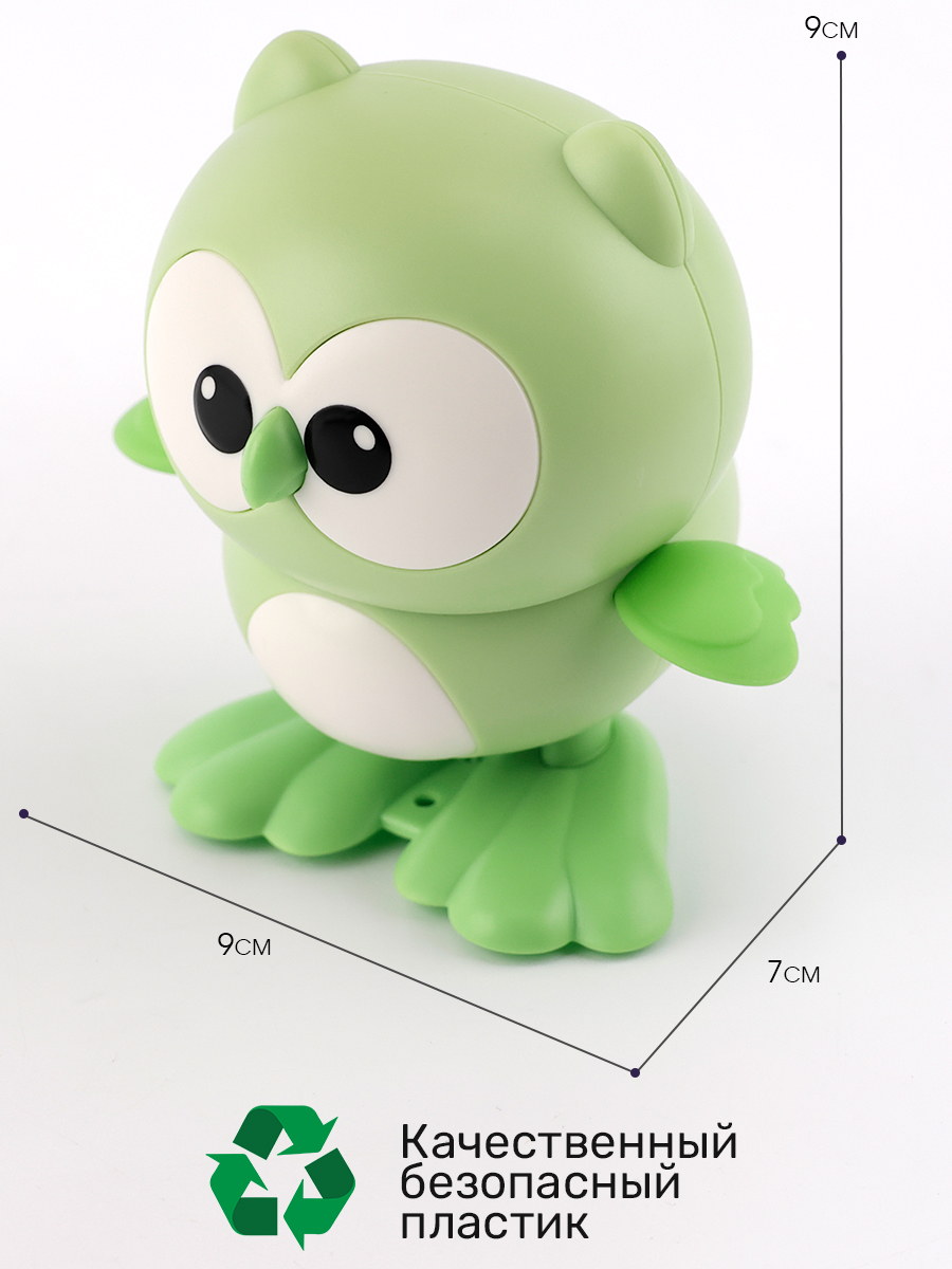 Игрушка TIPTOPOLIS Сова зеленая - фото 4