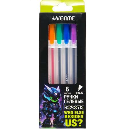 Ручка гелевая deVENTE 6 шт.