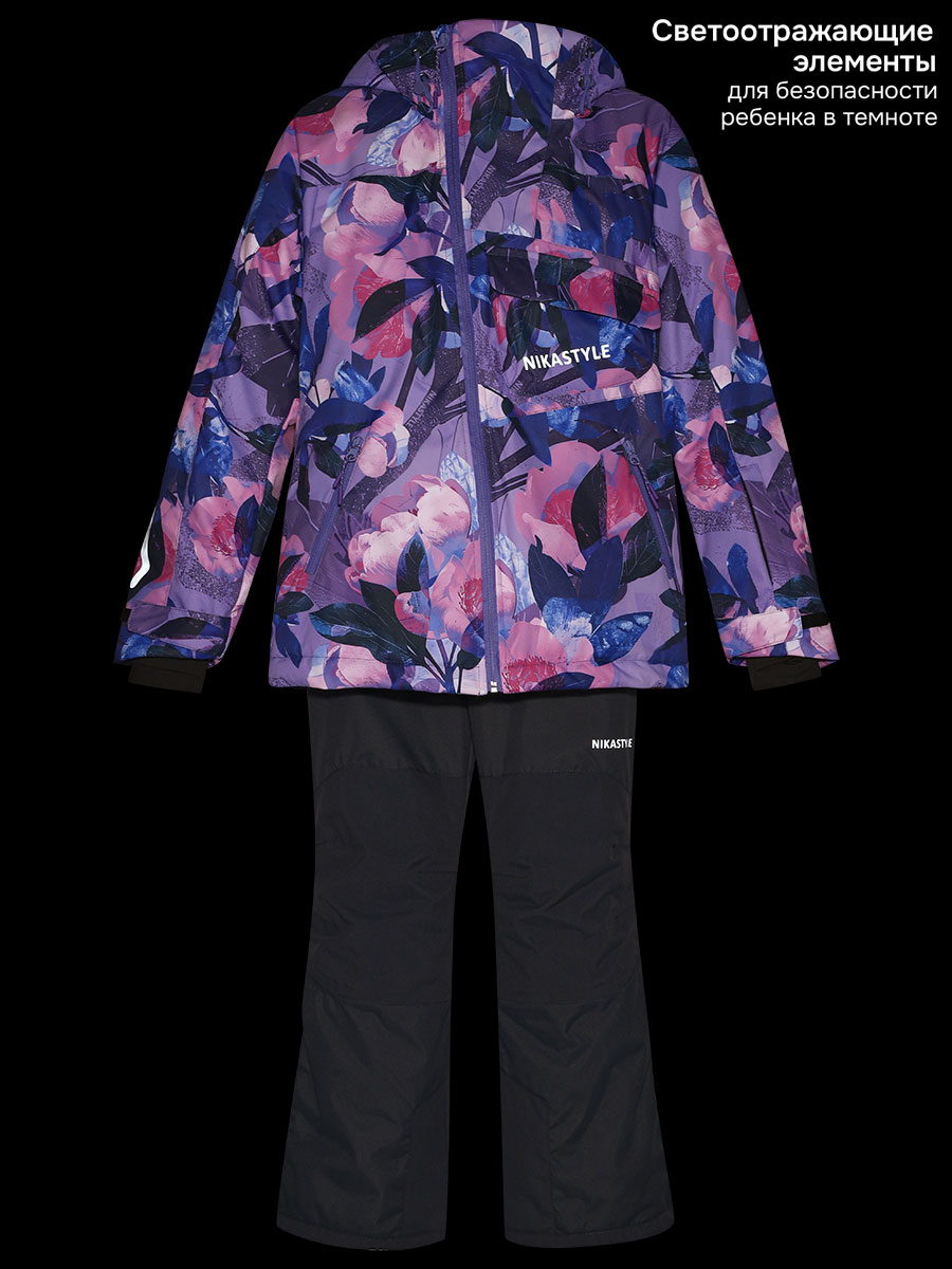 Костюм NIKASTYLE 7з2425 фиолет/графит - фото 17