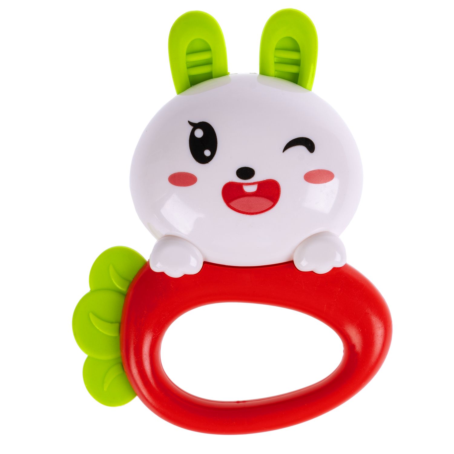 Игрушка Bondibon погремушка Зайка с прорезывателями - фото 5