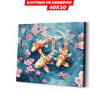 Картина по номерам Art sensation Карпы кои в ассортименте