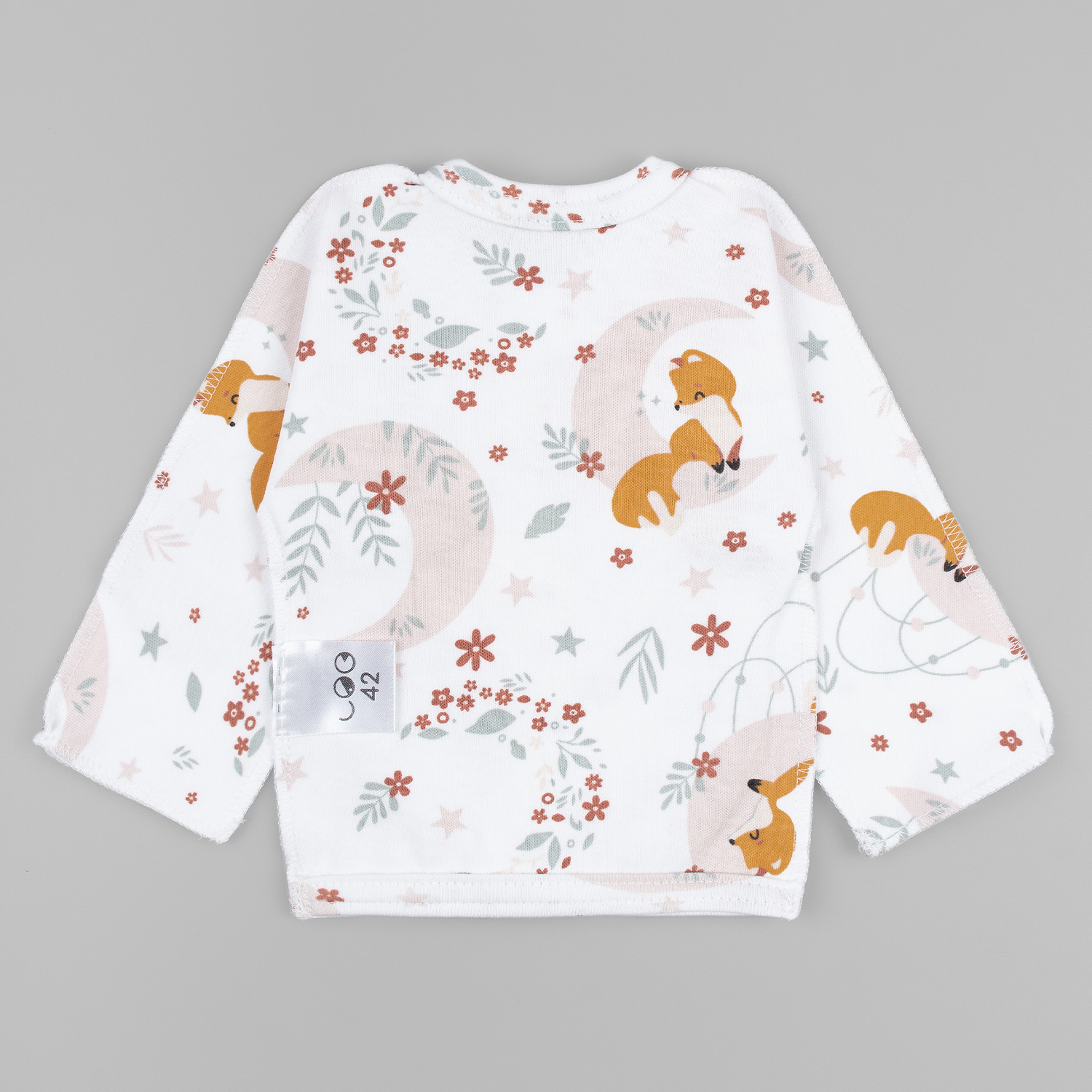 Распашонка 2 шт LEO 1001А-13_бежевый - фото 7