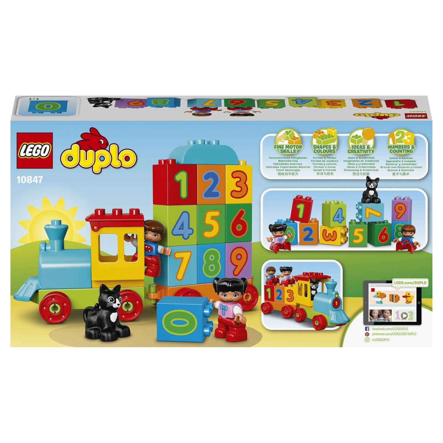 Конструктор LEGO DUPLO Считай и играй блочный - фото 3
