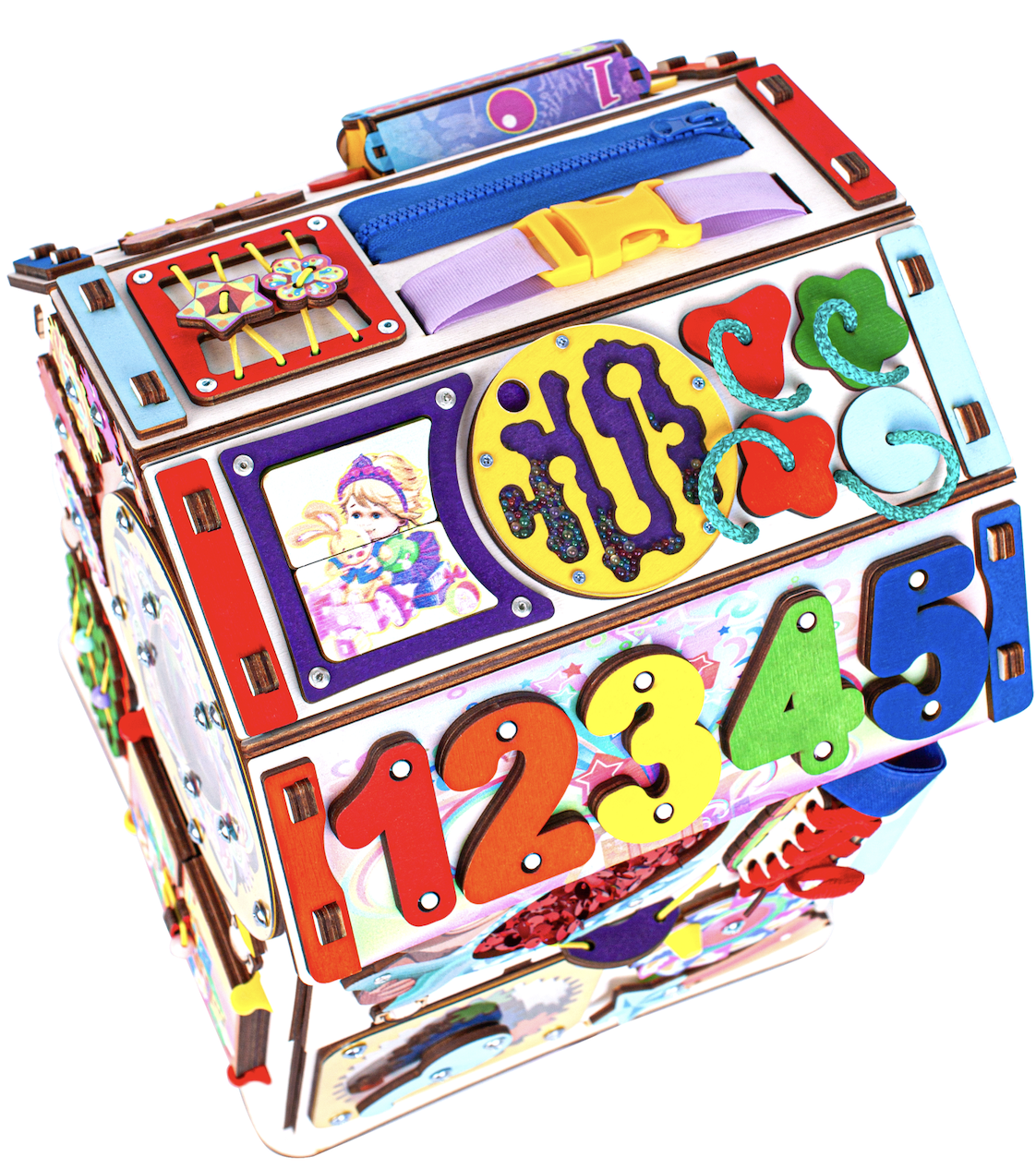 Игрушка Jolly Kids бизиборд - фото 11
