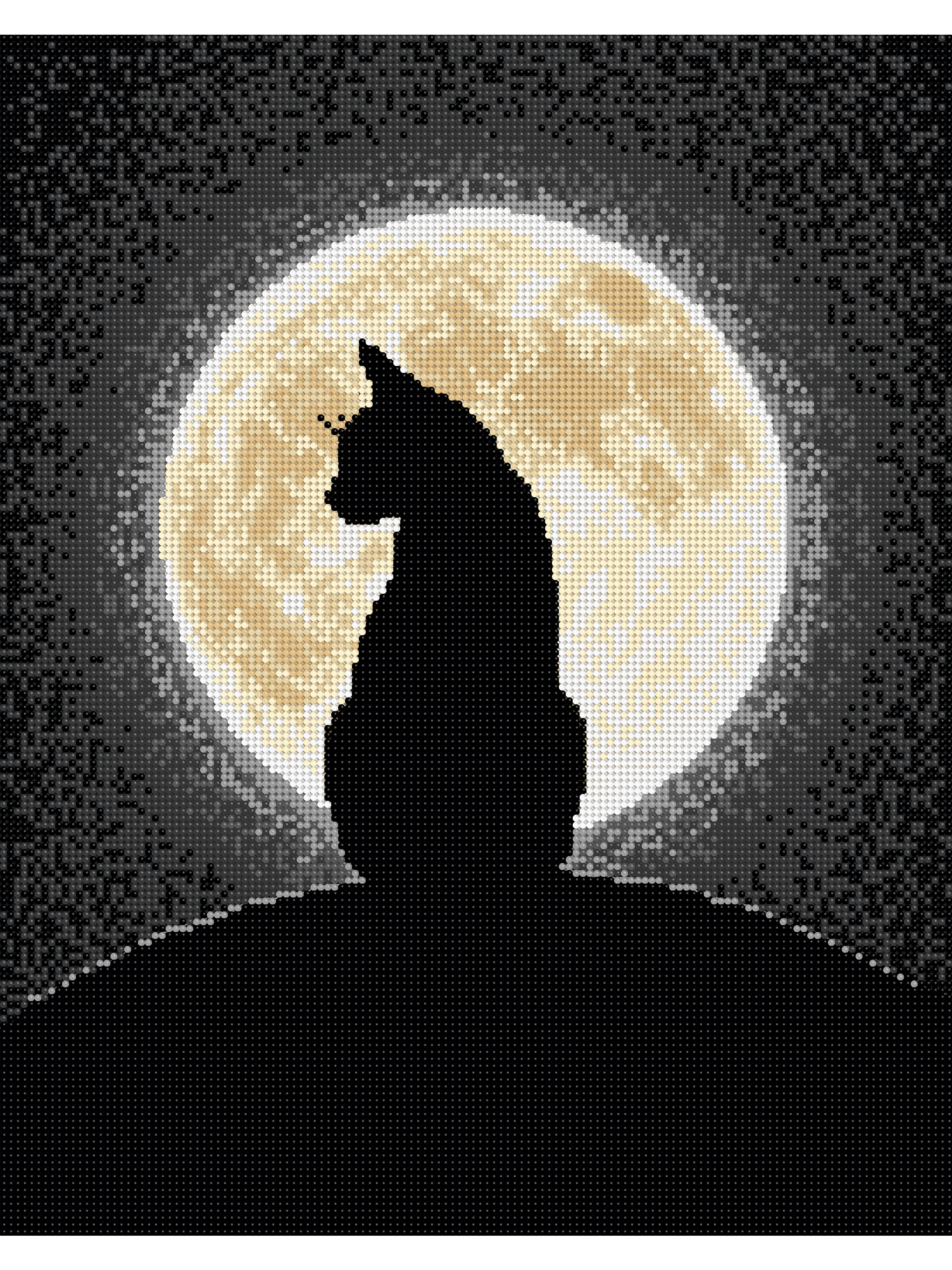 Алмазная мозаика Art sensation Свидание с луной в ассортименте - фото 2