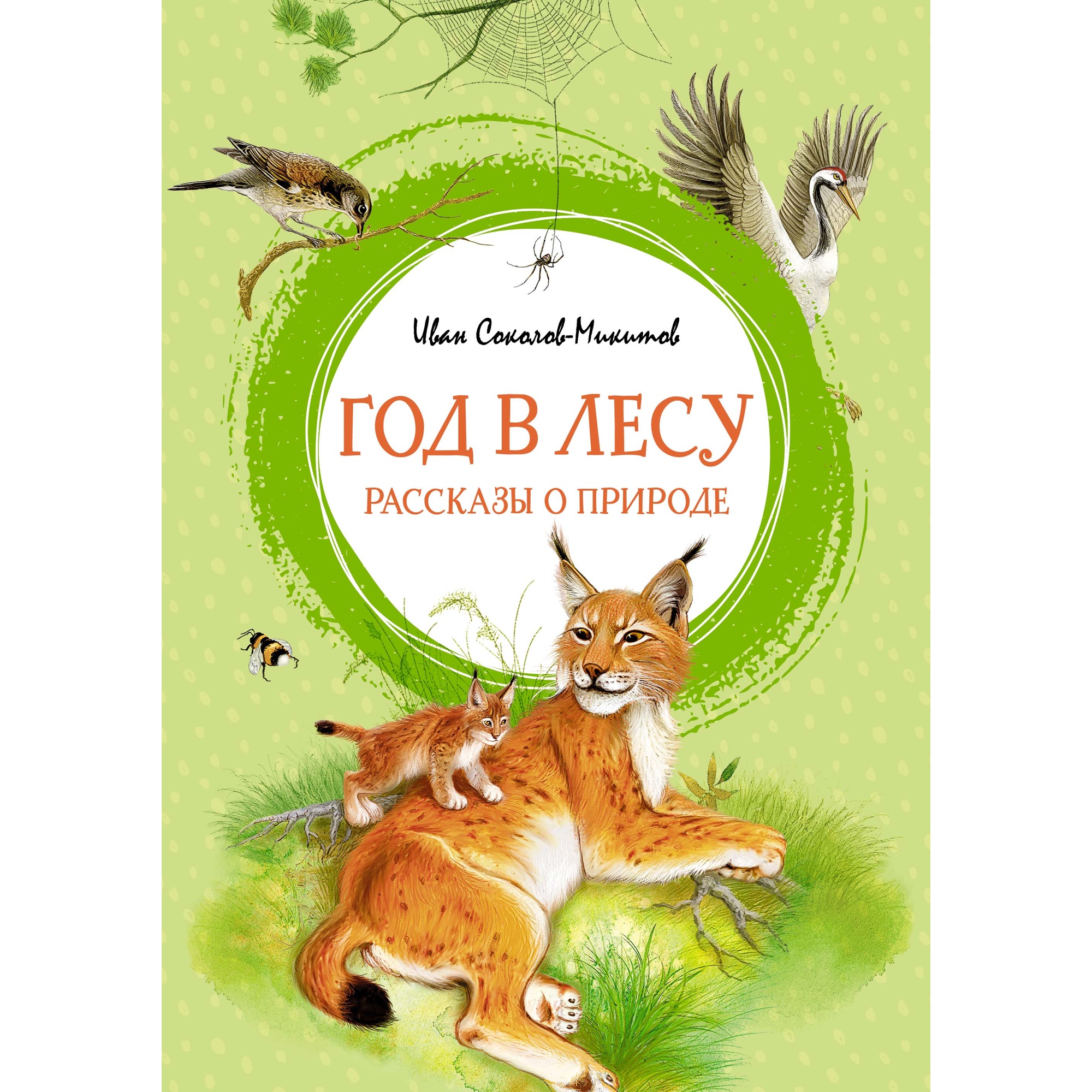 Книга МАХАОН Год в лесу. Рассказы о природе Соколов-Микитов И. - фото 1