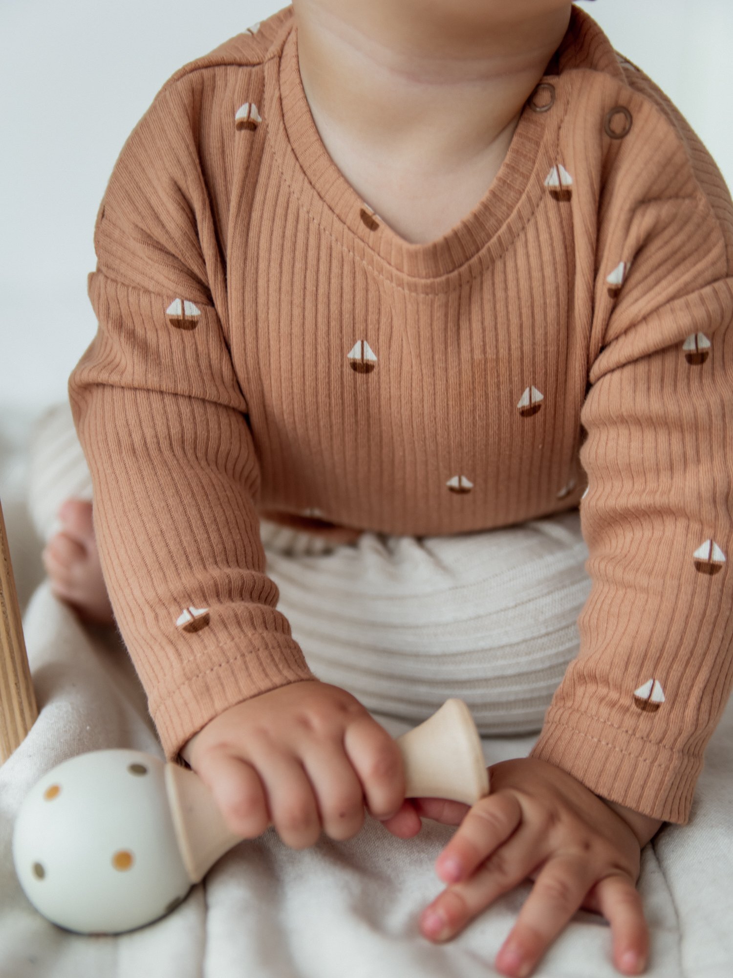 Лонгслив BUNGLY 1R8934/Кораблики - фото 3