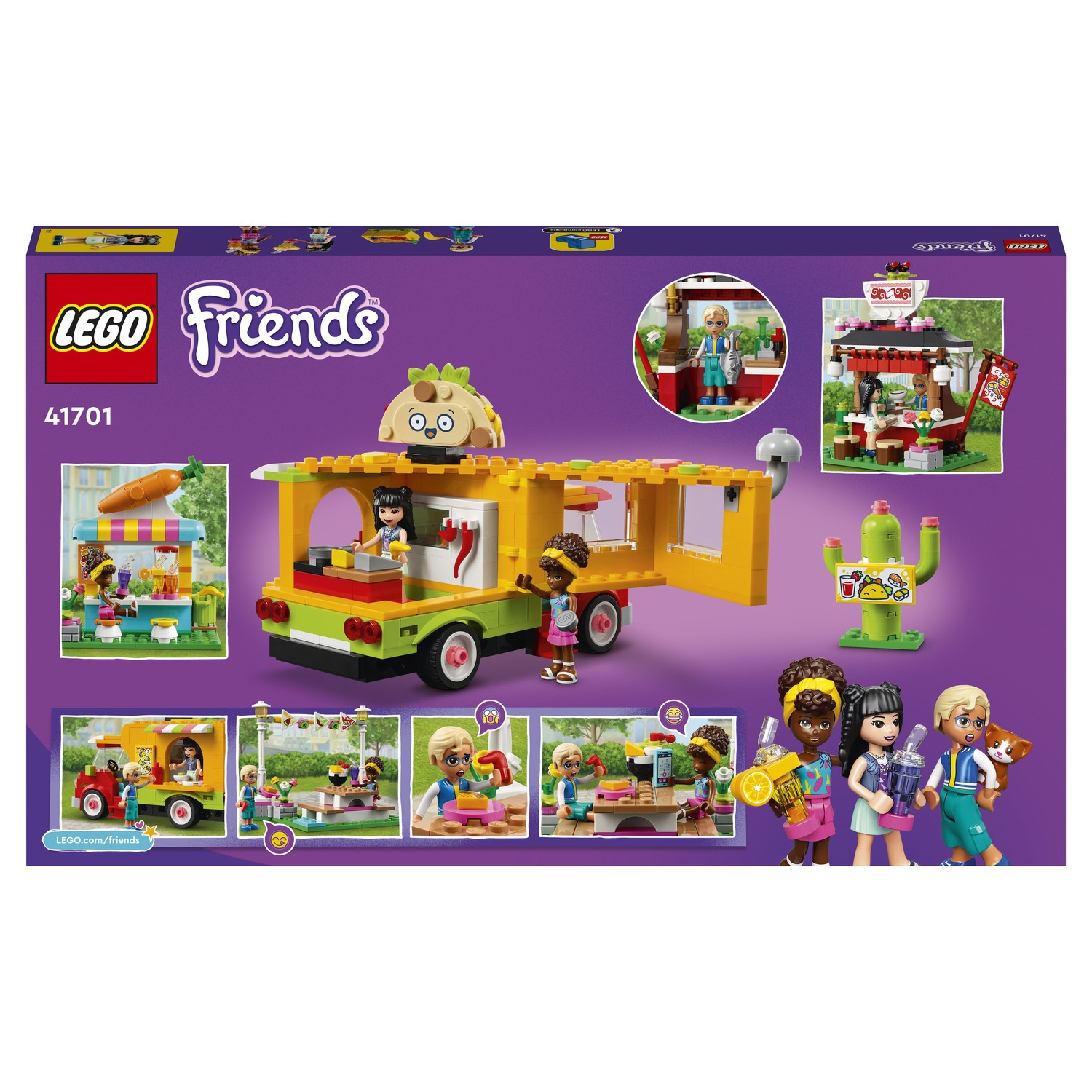 Конструктор LEGO Friends Рынок уличной еды - фото 3