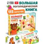 Большая логопедическая книга, 115 липучек 10903109
