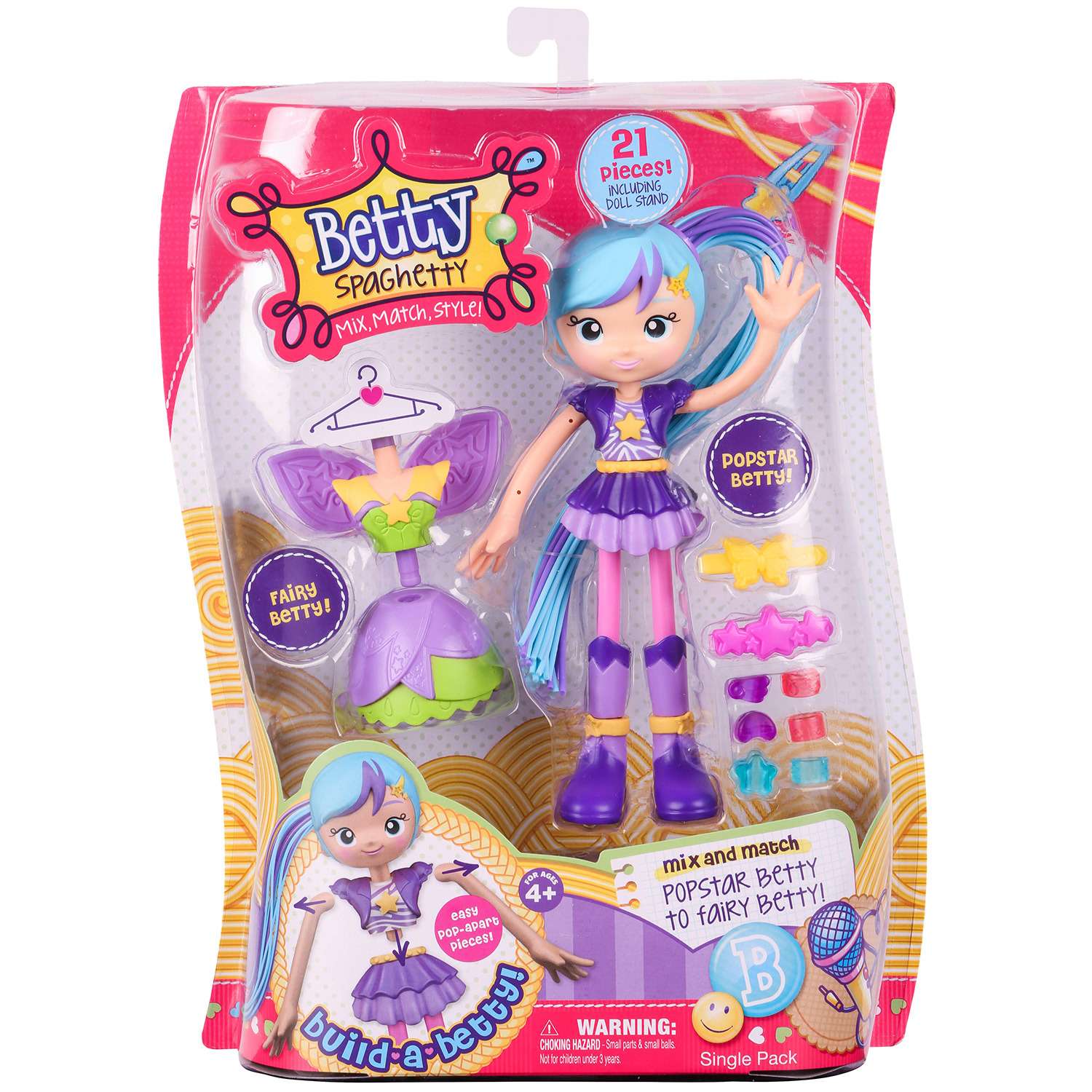 Кукла мини Betty Spaghetty в ассортименте 59000(59005 59006 59007 59008 59009 59010) - фото 16