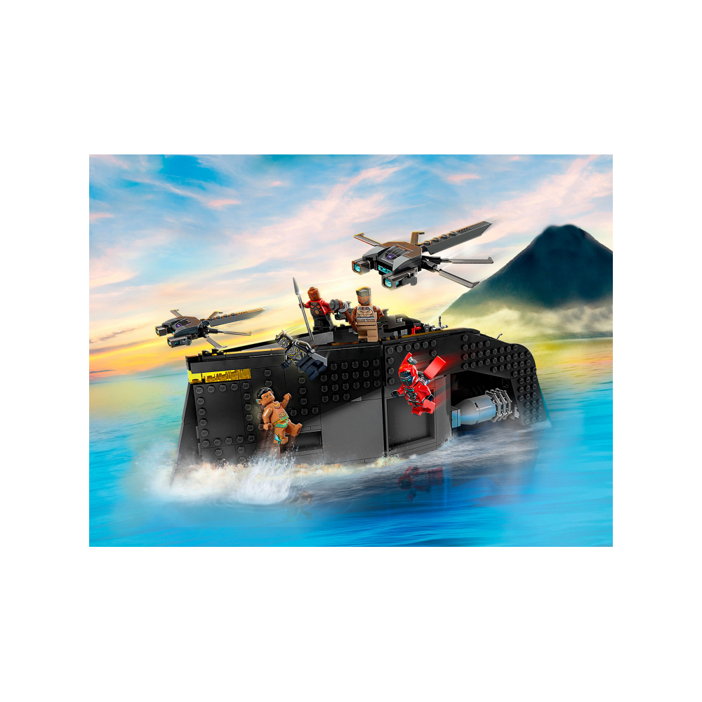 Конструктор LEGO Marvel Super Heroes Битва на воде 76214 238 дет. - фото 3