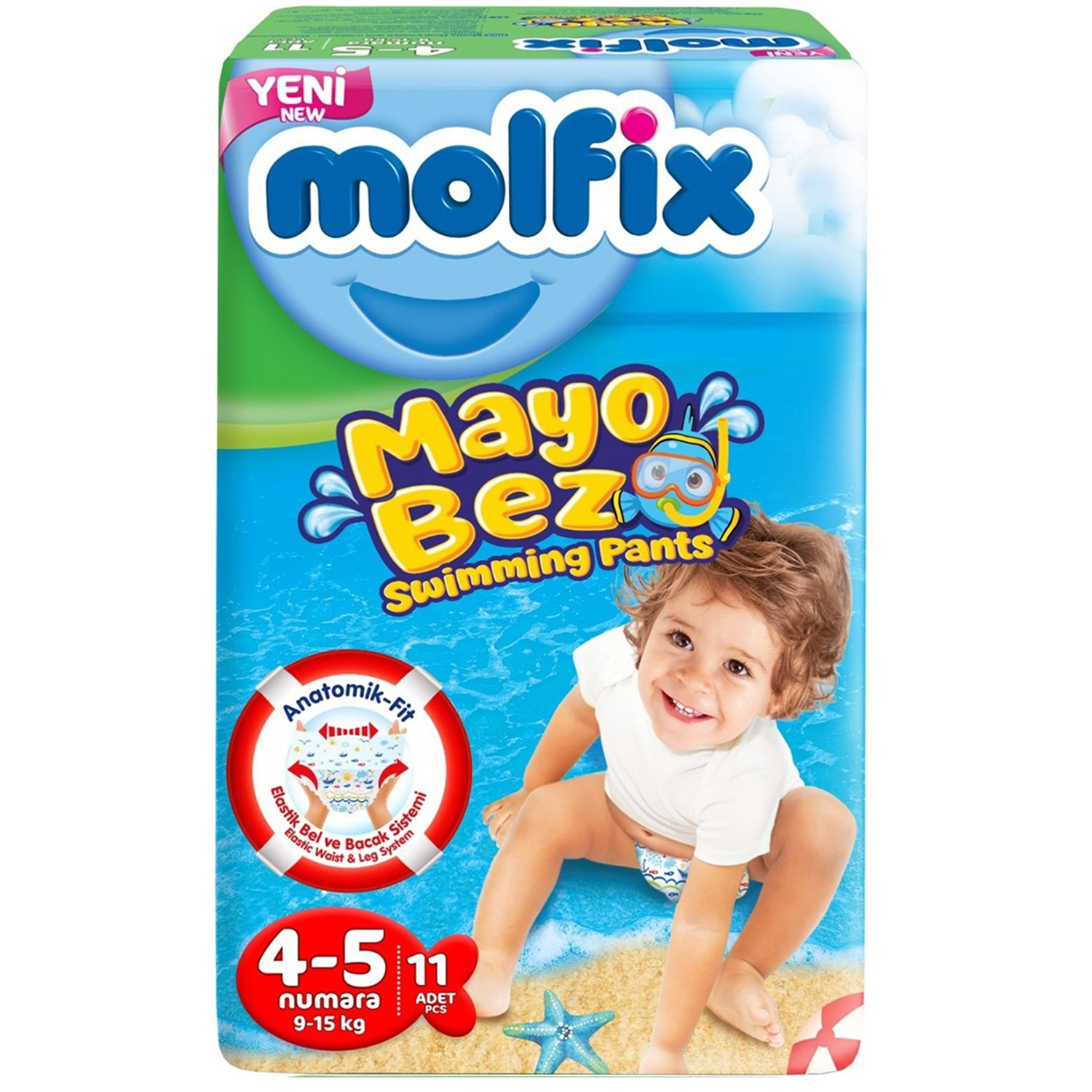 Трусики Molfix 4 11 шт. - фото 1